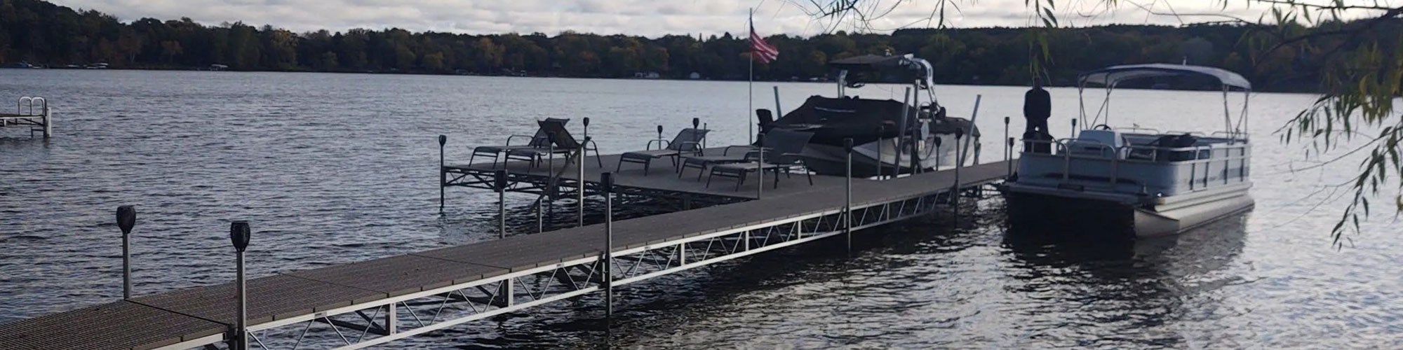 Dock With Boat